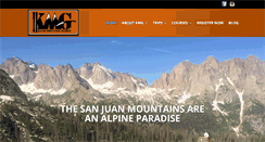 Desktop Screenshot of klingmountainguides.com